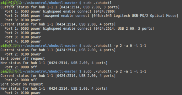 Mit uhubctl die USB-Ports auf dem Raspberry Pi deaktivieren