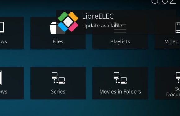 Es ist ein Upgrade auf LibreELEC 9 verfügbar!