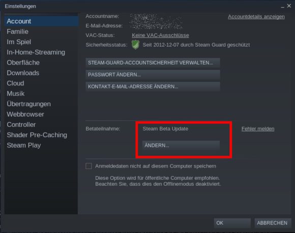 Steam Link Anywhere ist in einer frühen Beta-Version