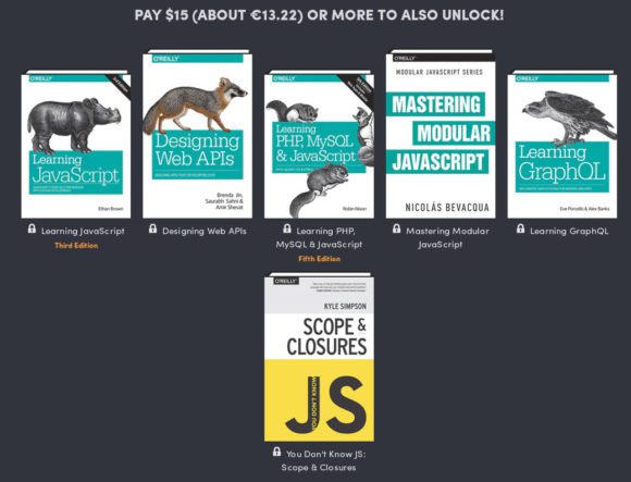 Humble Book Bundle: Web Programming by O'Reilly - das gibt es für 15 US-Dollar