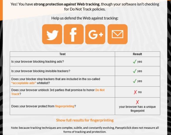 Privacy Badger installieren, schützt aber nicht vor Fingerprinting