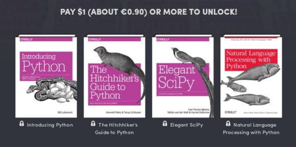 Python by O'Reilly: MIndestens 1 US-Dollar oder 0,9 Euro