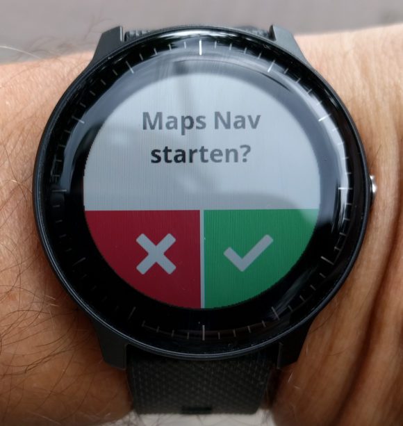 Maps Nav starten