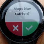 Navigieren mit der Garmin vívoactive 3 – unter anderem mit Google Maps