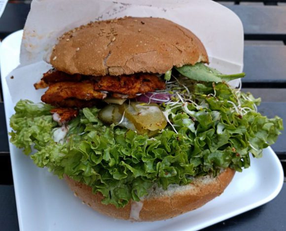 Veganer Burger: Echt lecker