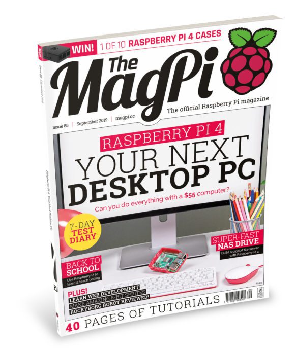 MagPi 85: Taugt der Raspberry Pi 4 als Desktop PC? (Quelle: raspberrypi.org)