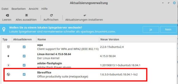 LibreOffice 6.3 einfach über ein PPA unter Ubuntu oder Linux Mint installieren