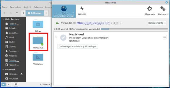 Nextcloud – alles synchronisiert