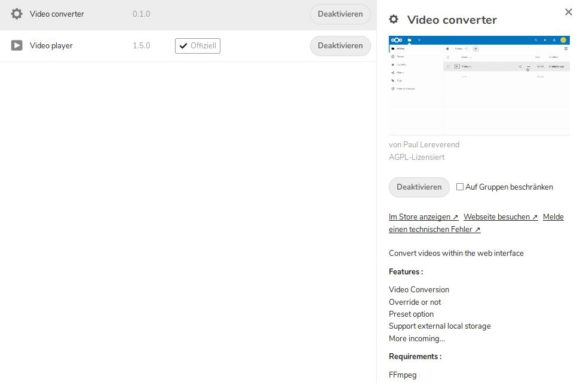 Video Converter installieren