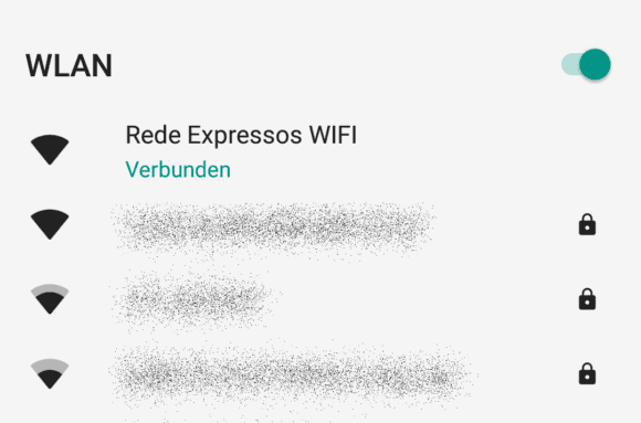 Rede Expressos mit kostenlosem WLAN – unverschlüsselt