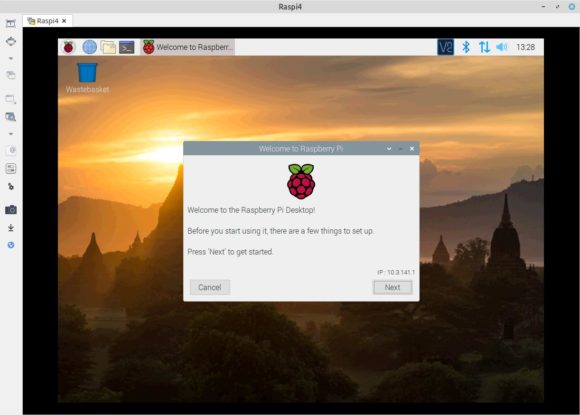 Raspbian Buster via VNC und Remmina erreichbar