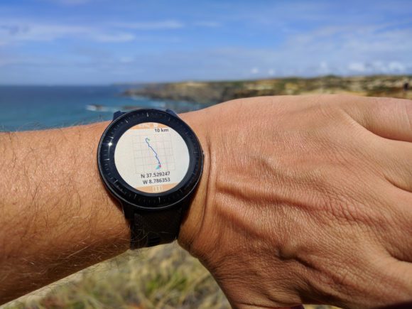 Wandern mit der Garmin vívoactive 3