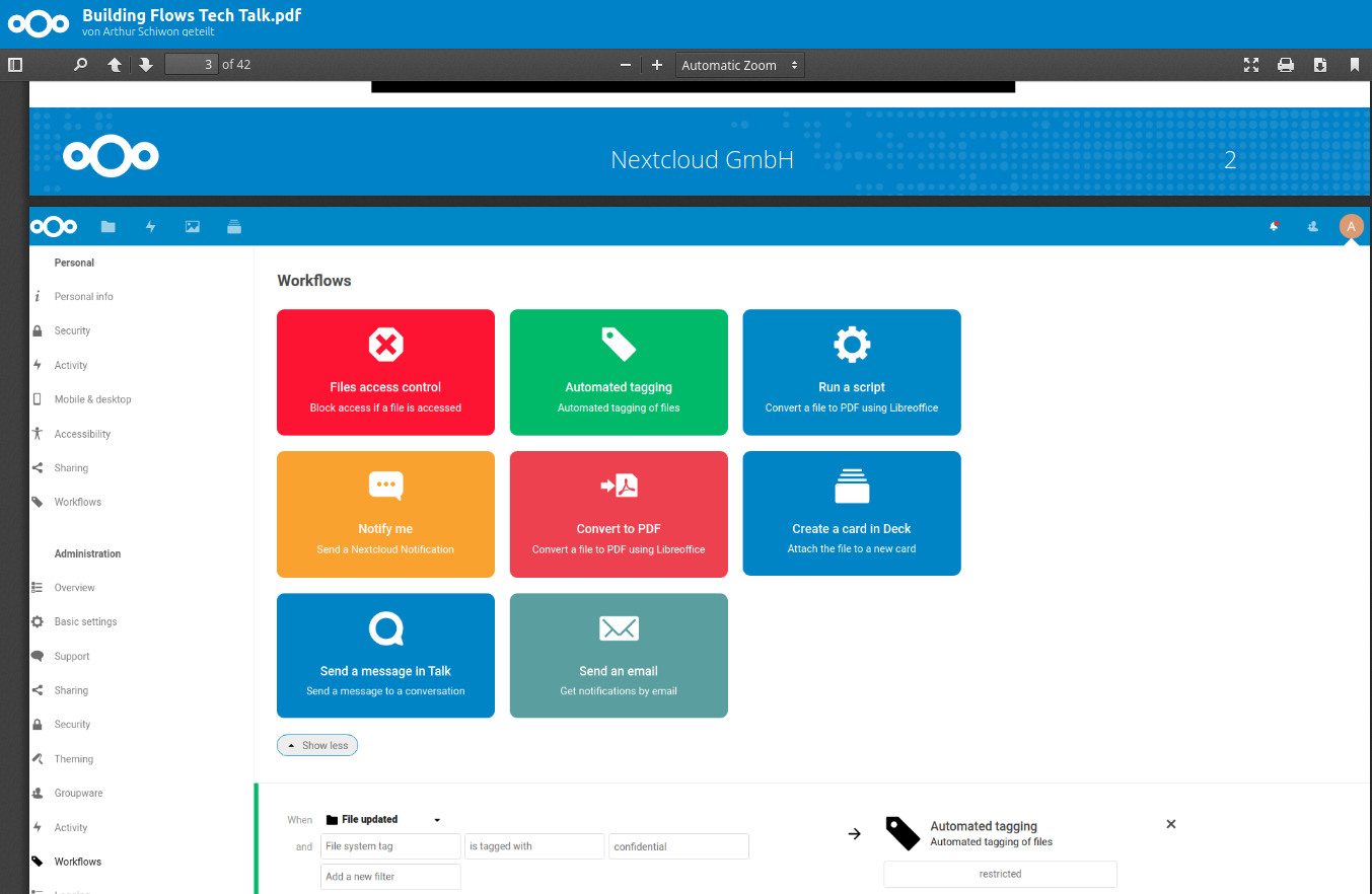 Nextcloud proxy