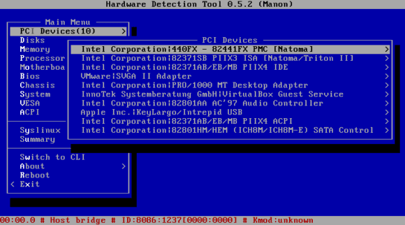 Hardware Detection Tool (Quelle: linuxmint.com)