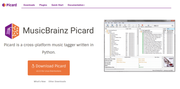 MusicBrainz Picard – auch für Linux