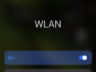 Mit WLAN verbinden