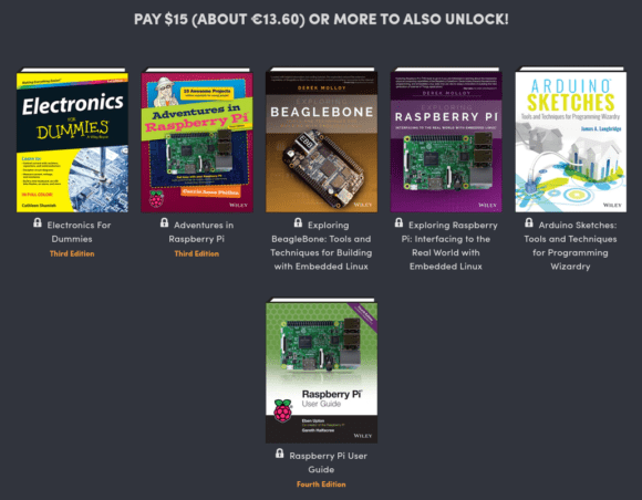 Noch 6 Bücher im DIY Electronics Bundle