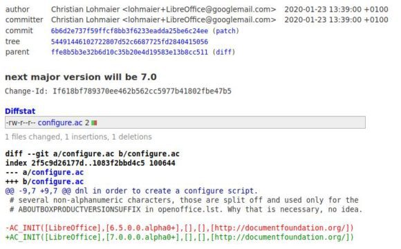 LibreOffice 7.0 ist die nächste große Version