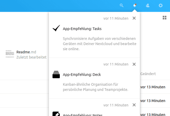 Hier noch ein paar Empfehlungen von Nextcloud Hub