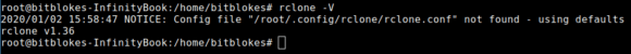 rclone 1.36 ist im Repository, kann aber kein WebDAV