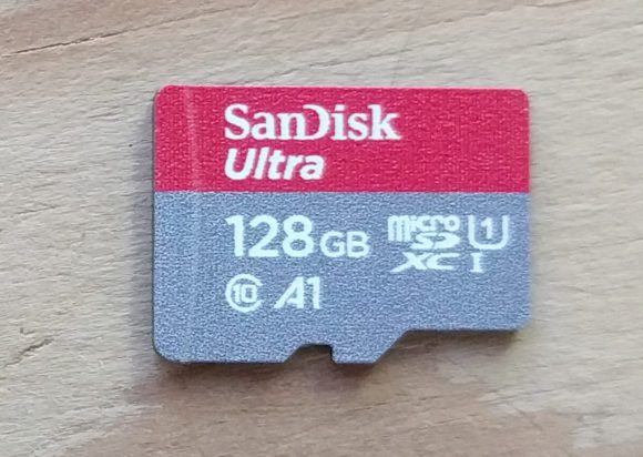 microSD-Karte mit A1