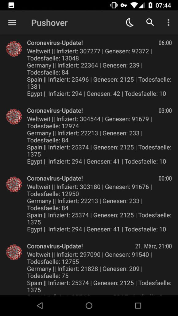 Coronavirus verbreitet sich schnell