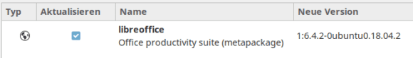 LibreOffice 6.4 läuft nun unter Linux Mint 19.3