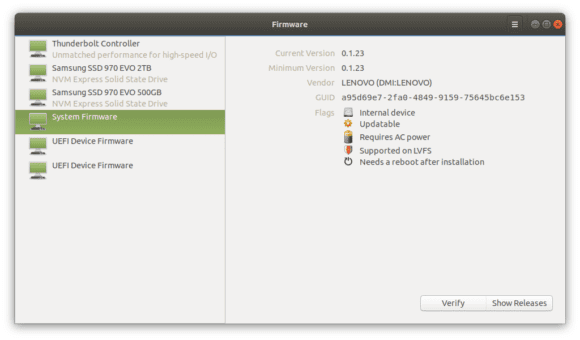 Firmware Updates (Quelle: ubuntu-mate.org)