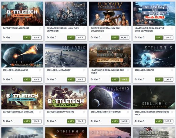 Paradox Strategy DLC Bundle