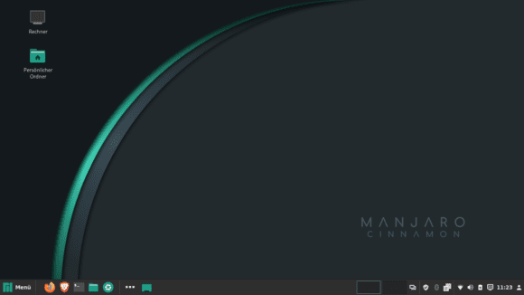 Manjaro – Cinnamon Edition – wirkt sehr stimmig