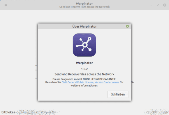 Linux Mint 20 wird mit dem Warpinator ausgestattet