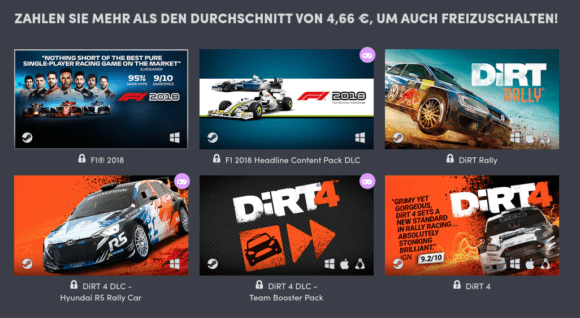 DiRT Rally und DiRT 4