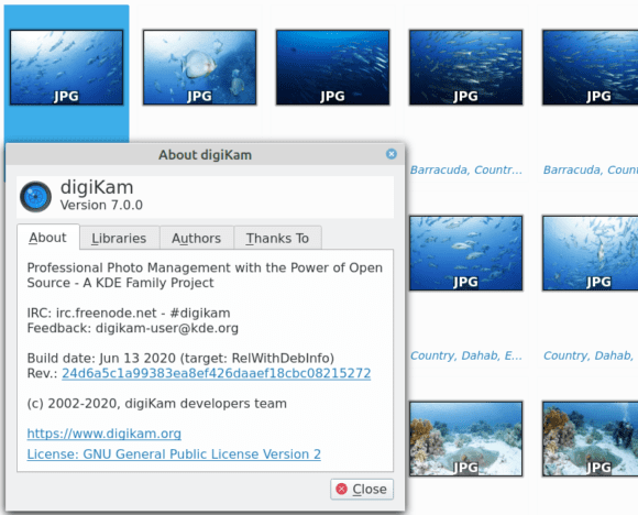 digiKam 7.0.0 RC