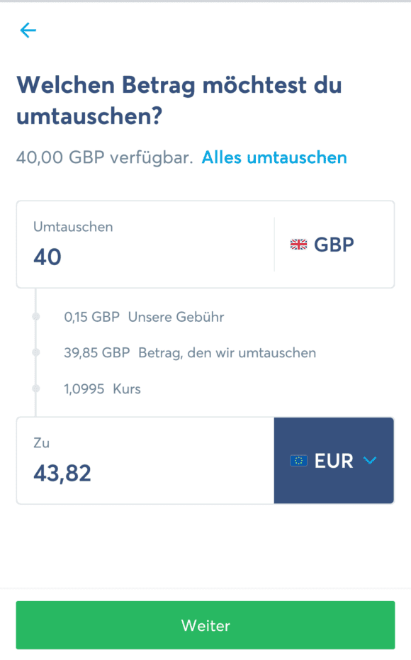 TransferWise mit wirklich fairen Gebühren