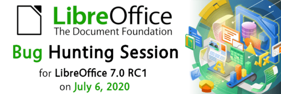 Hug Hunting Session für LibreOffice 7.0 RC1 (Quelle: documentfoundation.org)