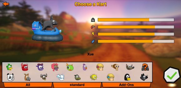 SuperTuxKart 1.2 mit neuem Skin (Quelle: supertuxkart.net)