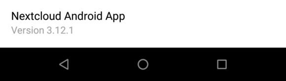 Nextcloud für Android 3.12.1 ist da