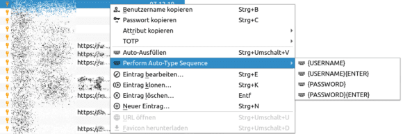 Neue Auto-Type-Option in KeePassXC 2.6.1