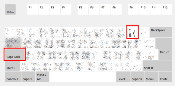 Feststelltaste (Caps Lock) und ß werden zu ẞ (Eszett)