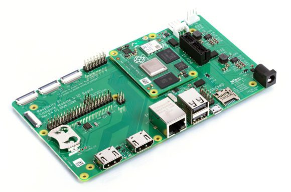 Compute Module 4 IO Board (Quelle: raspberrypi.org)