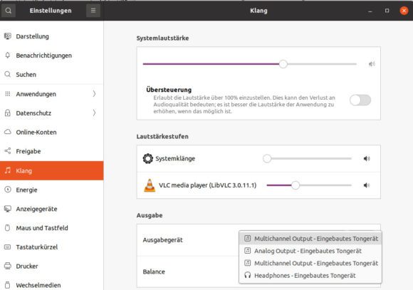 Das System hat per Standard Audio nicht via HDMI ausgegeben