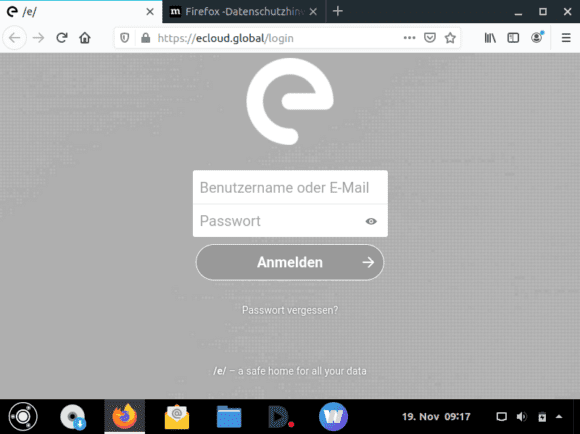 Ubuntu Web Remix erster Start