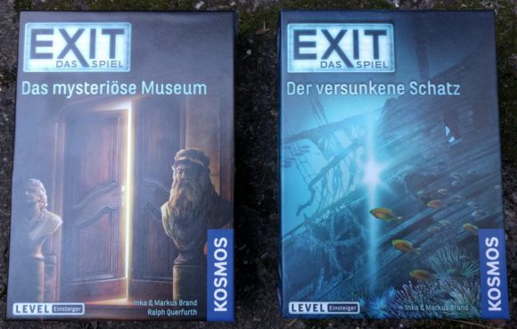 Exit-Spiele – Das mysteriöse Museum und Der versunkene Schatz