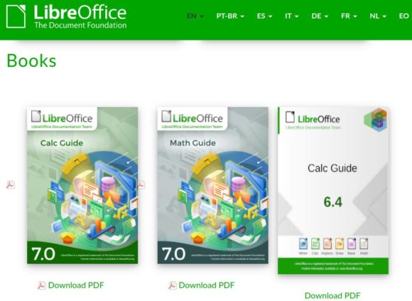 LibreOffice Calc Guide 7.0 ist verfügbar