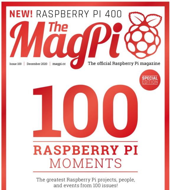 Das MagPi 100 ist eine ganz besondere Ausgabe