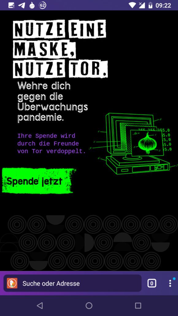 Tor Browser 10.0.4 für Android