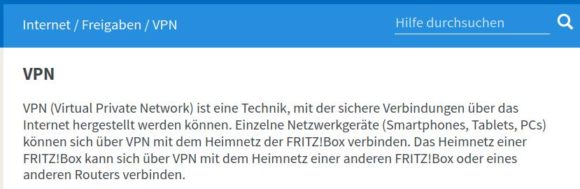 FRITZ!Box VPN – was ist das und wie kann ich es benutzen