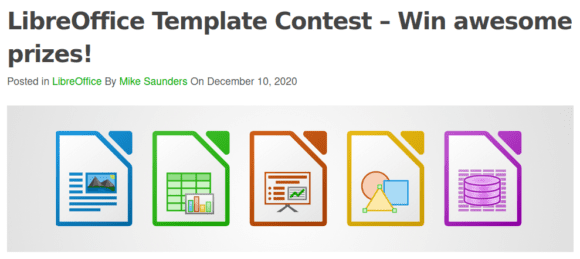 Vorlagen-Wettbewerb bei LibreOffice