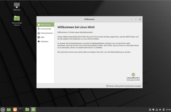 Linux Mint 20.1 Ulyssa darf getestet werden