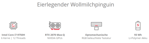 Optomechanische RGB-Tastatur